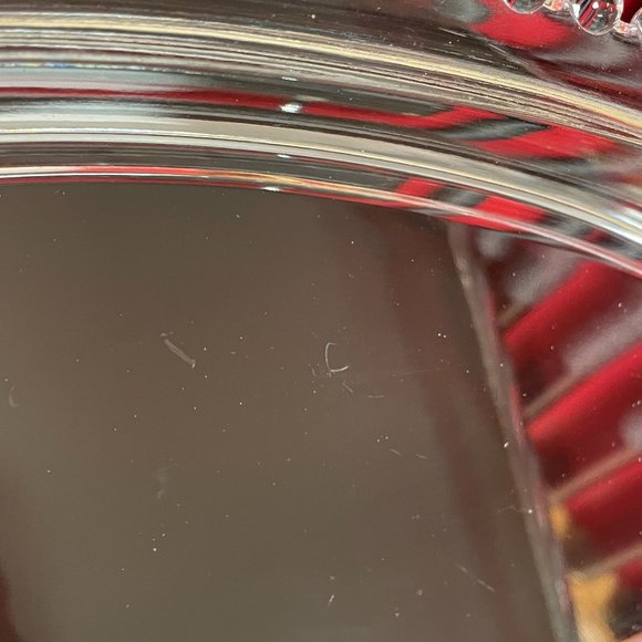 Imperial Candlewick 13.25 x 6" Oval Celery/Relish/Pickle Tray Dish Beaded Glass - Picture 7 of 7